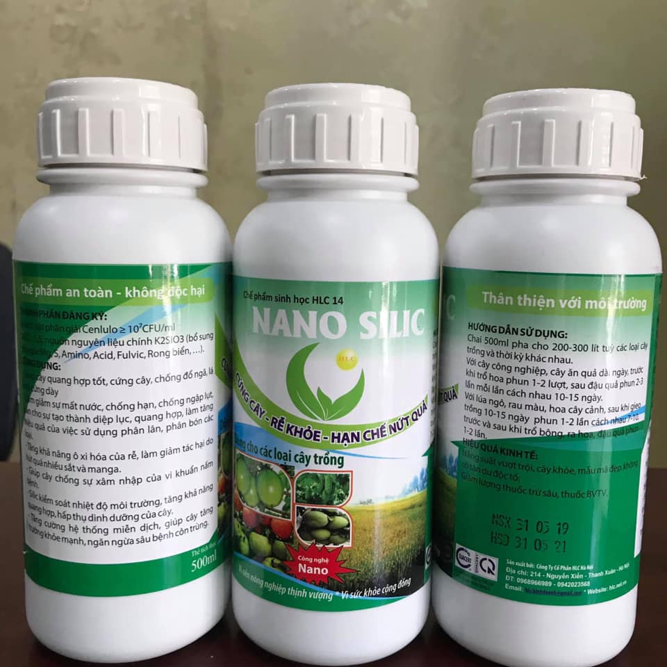 CHẾ PHẨM NANO SILIC HLC