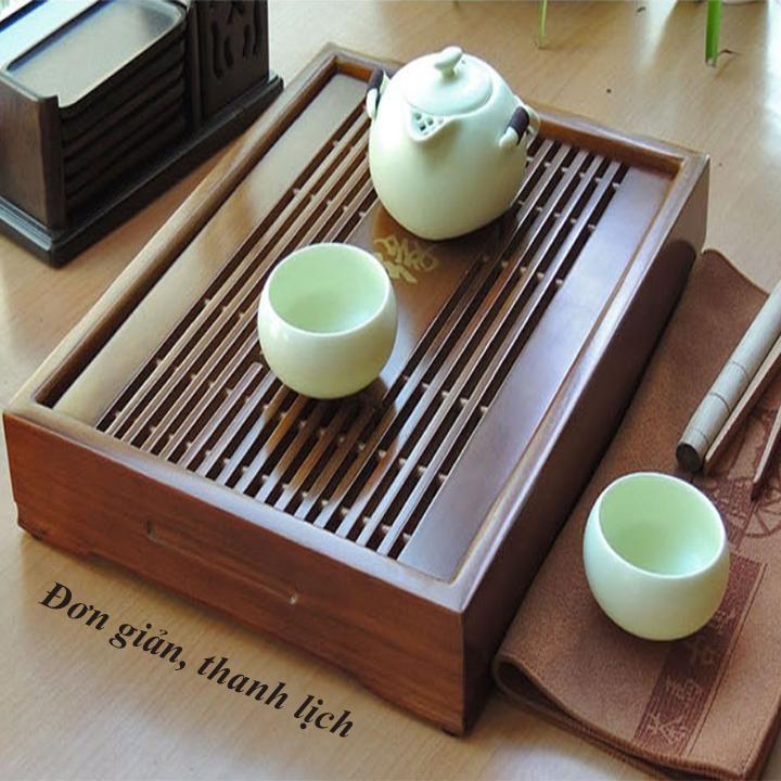 KHAY TRÀ VÂN PHONG- khay trà gỗ tự nhiên CAO CẤP