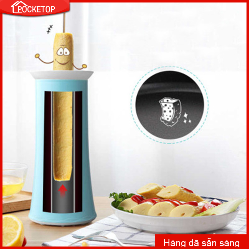 Máy làm trứng cuộn POCKETOP chất liệu PP đa chức năng