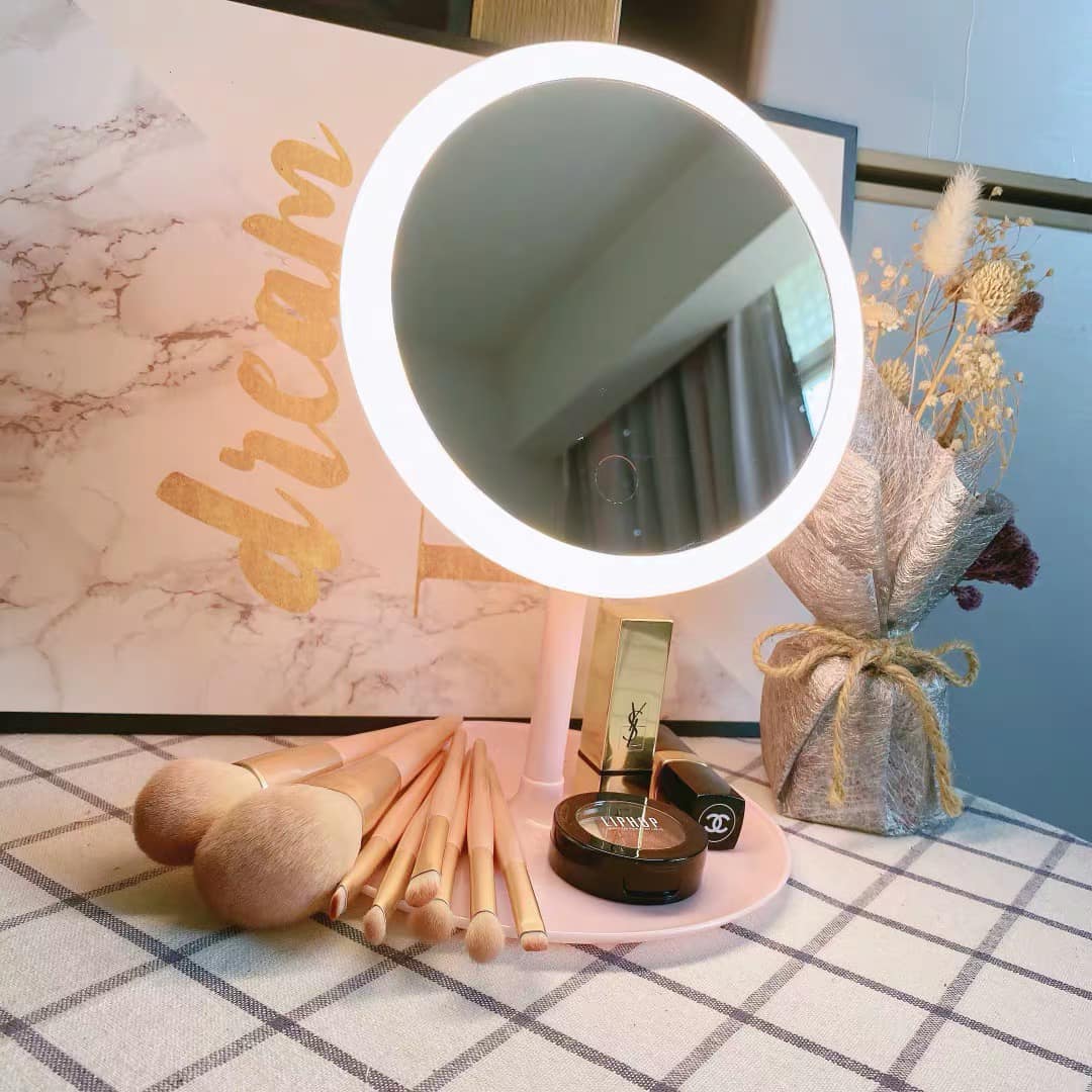 Gương đèn led để bàn