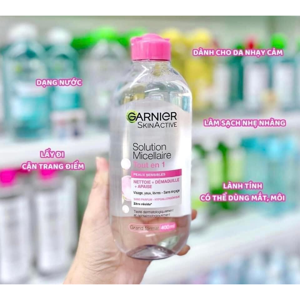 [Garnier ] Nước Tẩy Trang Làm Sạch Da - 400ml
