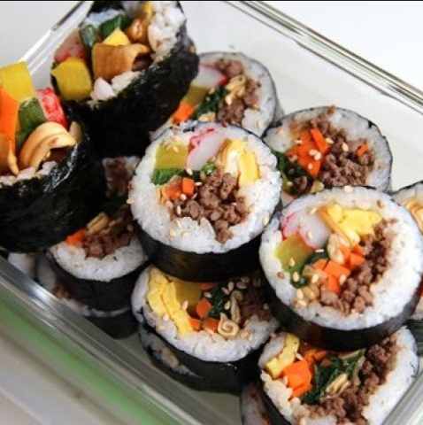 Rong biển cuộn cơm /10 lá / Hàn quốc/kimbap/sushi