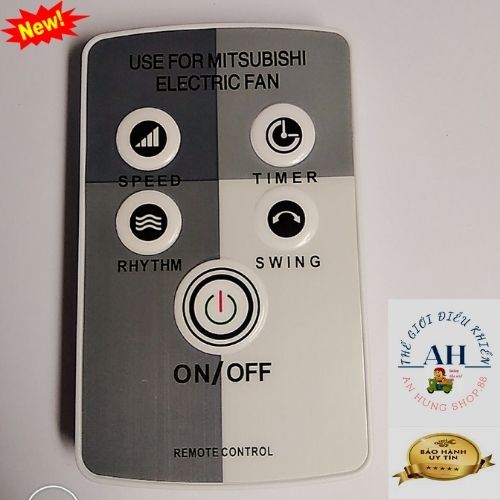 Remote Điều Khiển Quạt Mitsubishi ( Có Kèm Pin 2025)