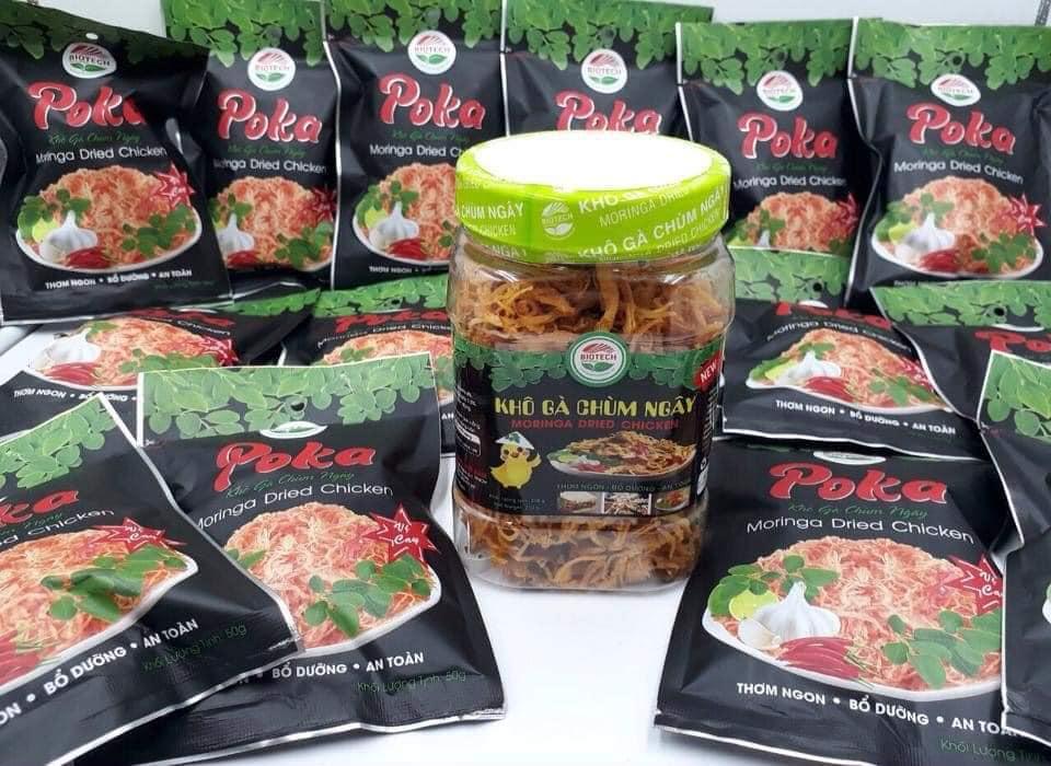 Khô Gà Chùm Ngây hủ 250g
