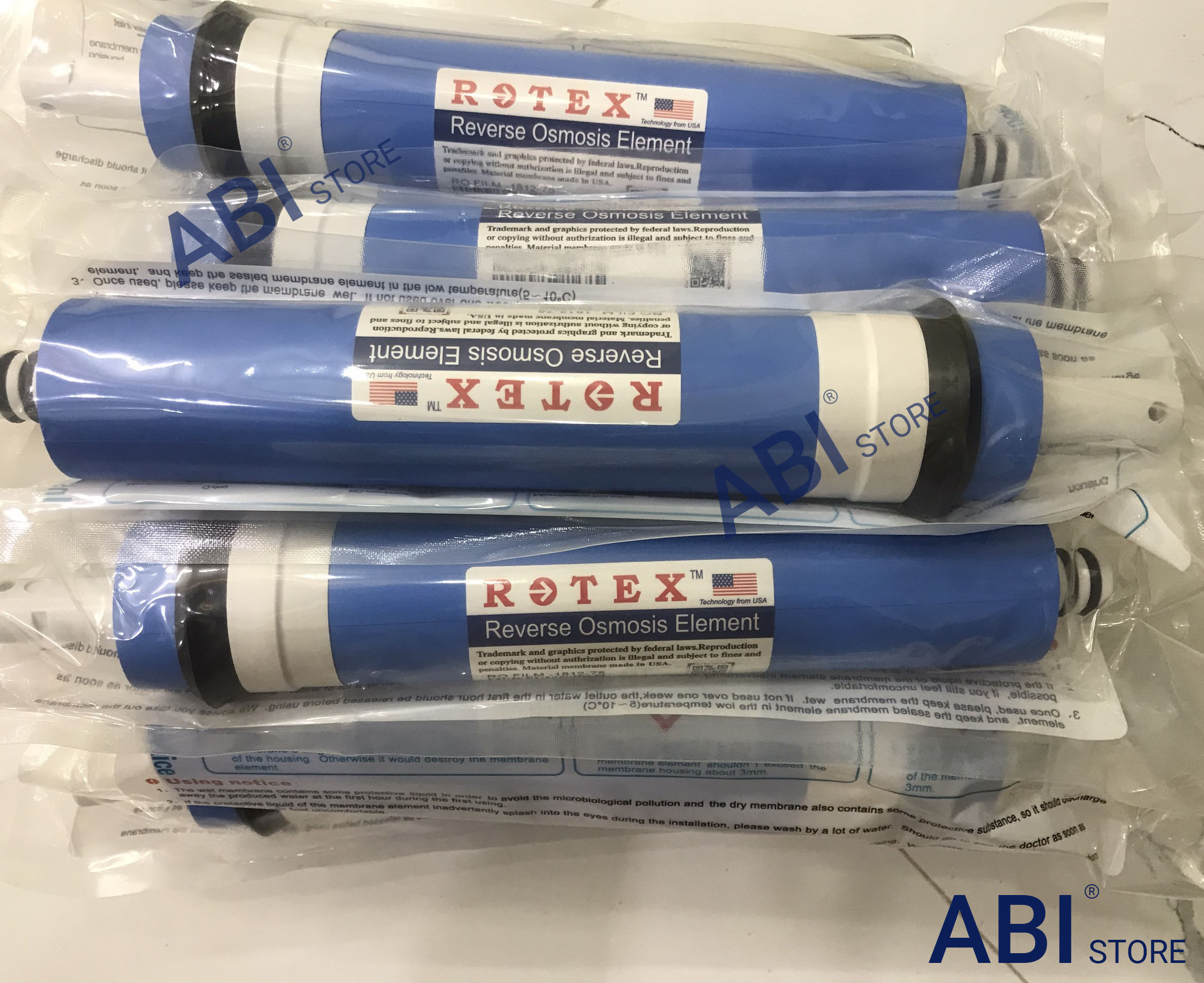 Màng Lọc Nước Ro ( Lõi Lọc Nước Số 4 ) Rotex 75-15 vòng chính hãng hàng Xịn