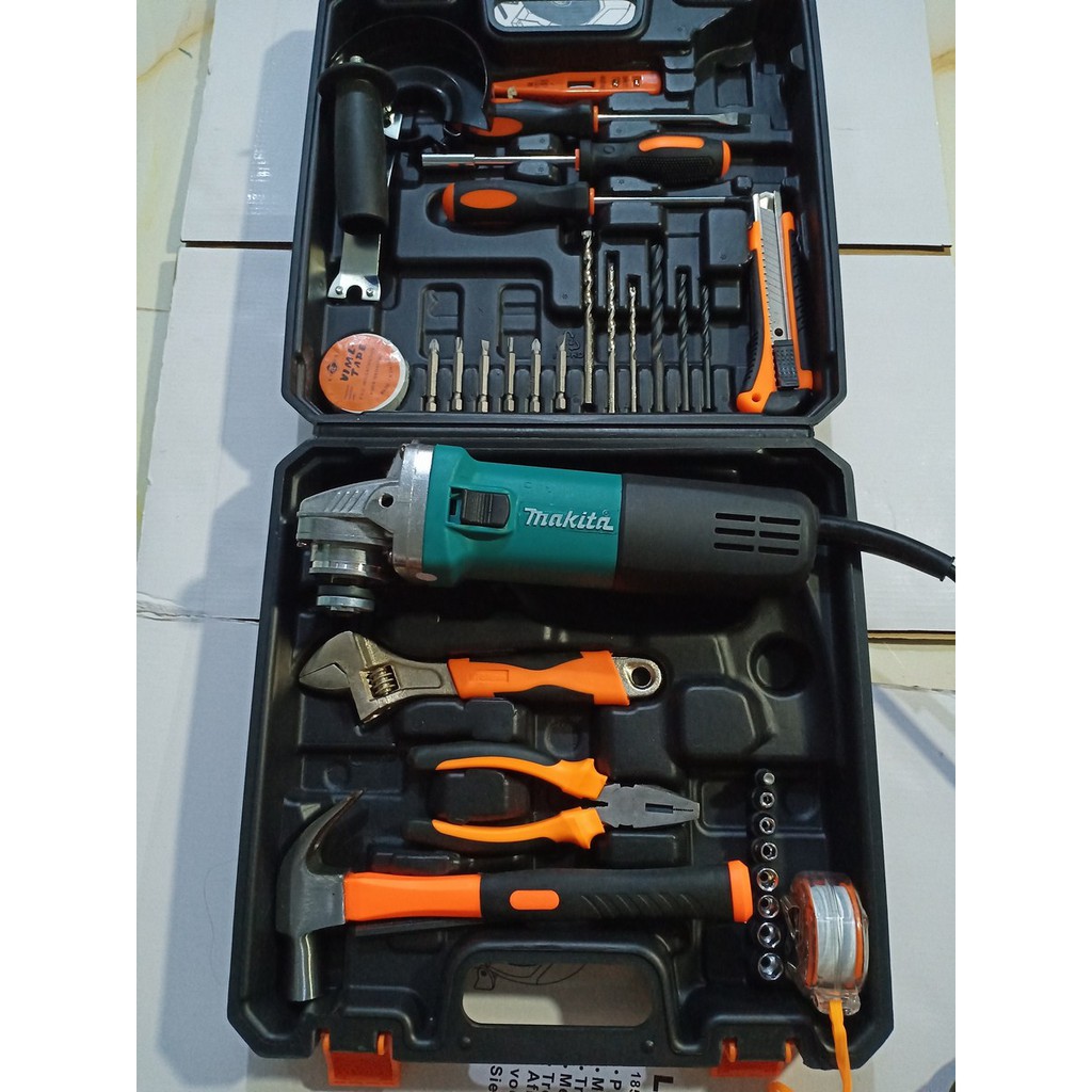 Bộ máy mài makita 840w _ 30 món đồ nghề