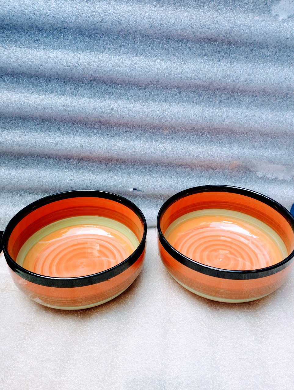 (HCM) Combo 2 cái tô sứ 15 cm cầu vồng