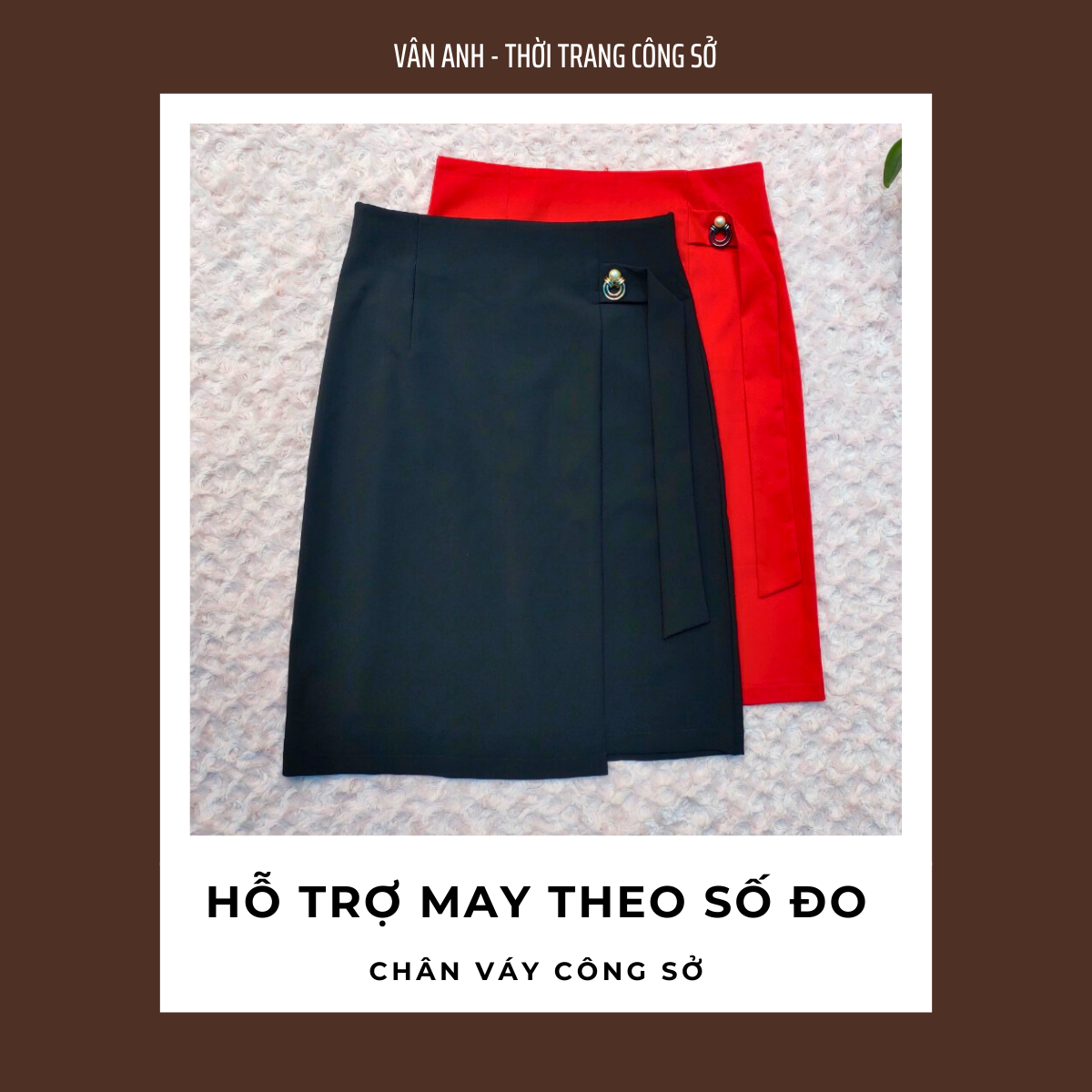Chân Váy Nữ Dáng Dài - VananhShop CV0007