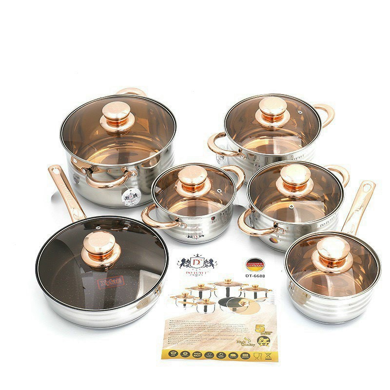 Bộ nồi inox 5 đáy ENGELBERG EB-8013