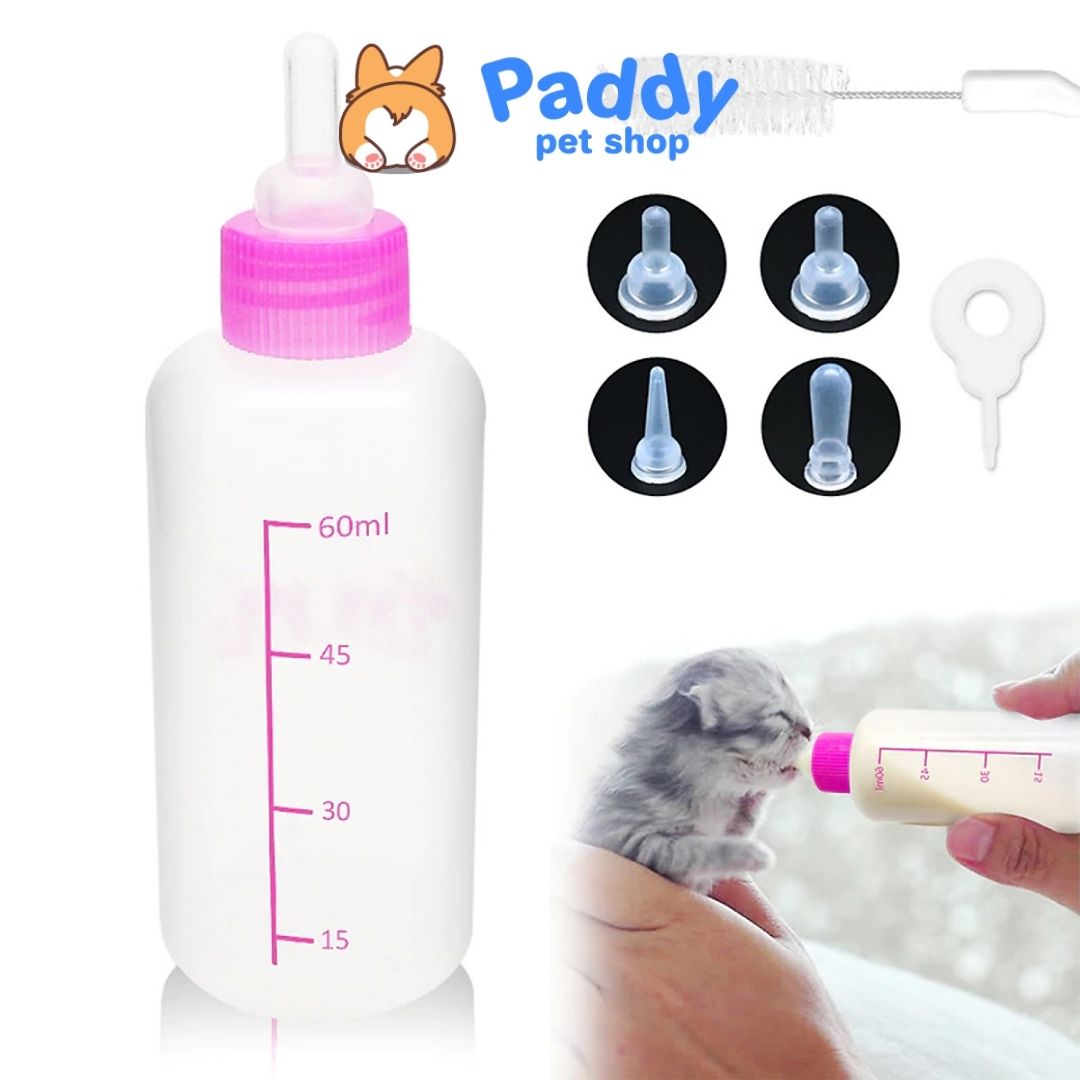 Bình Bú Sữa Cho Chó Mèo Con