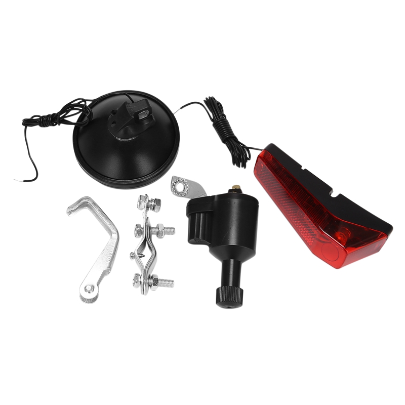 Motorized Bike Bicycle Friction Dynamo Generator Head Tail Light With Acessories Lazada.co.th