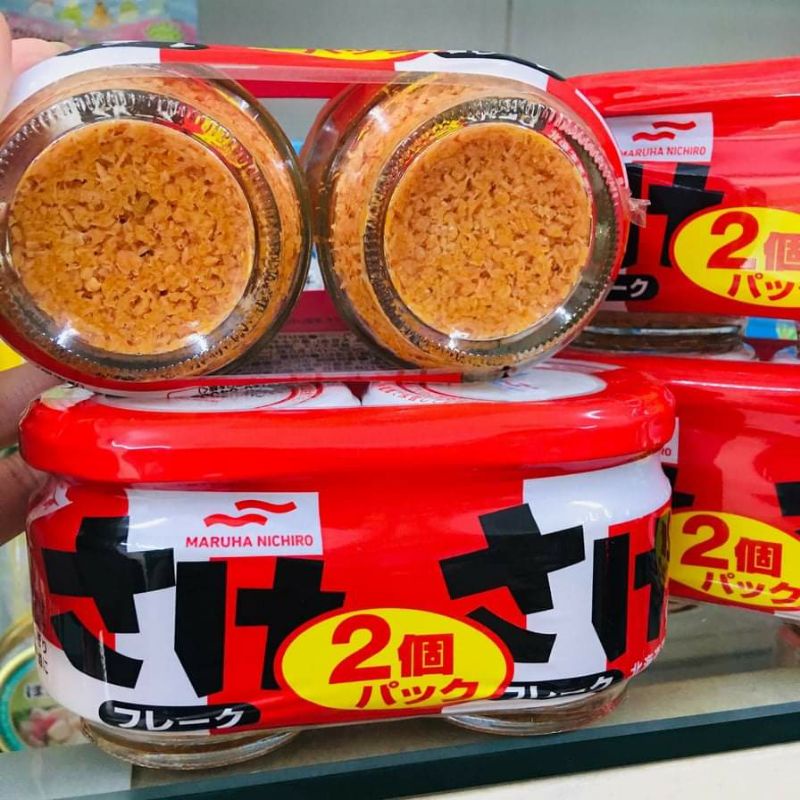 Ruốc cá hồi Maruha Nhật Bản, hủ 120gram