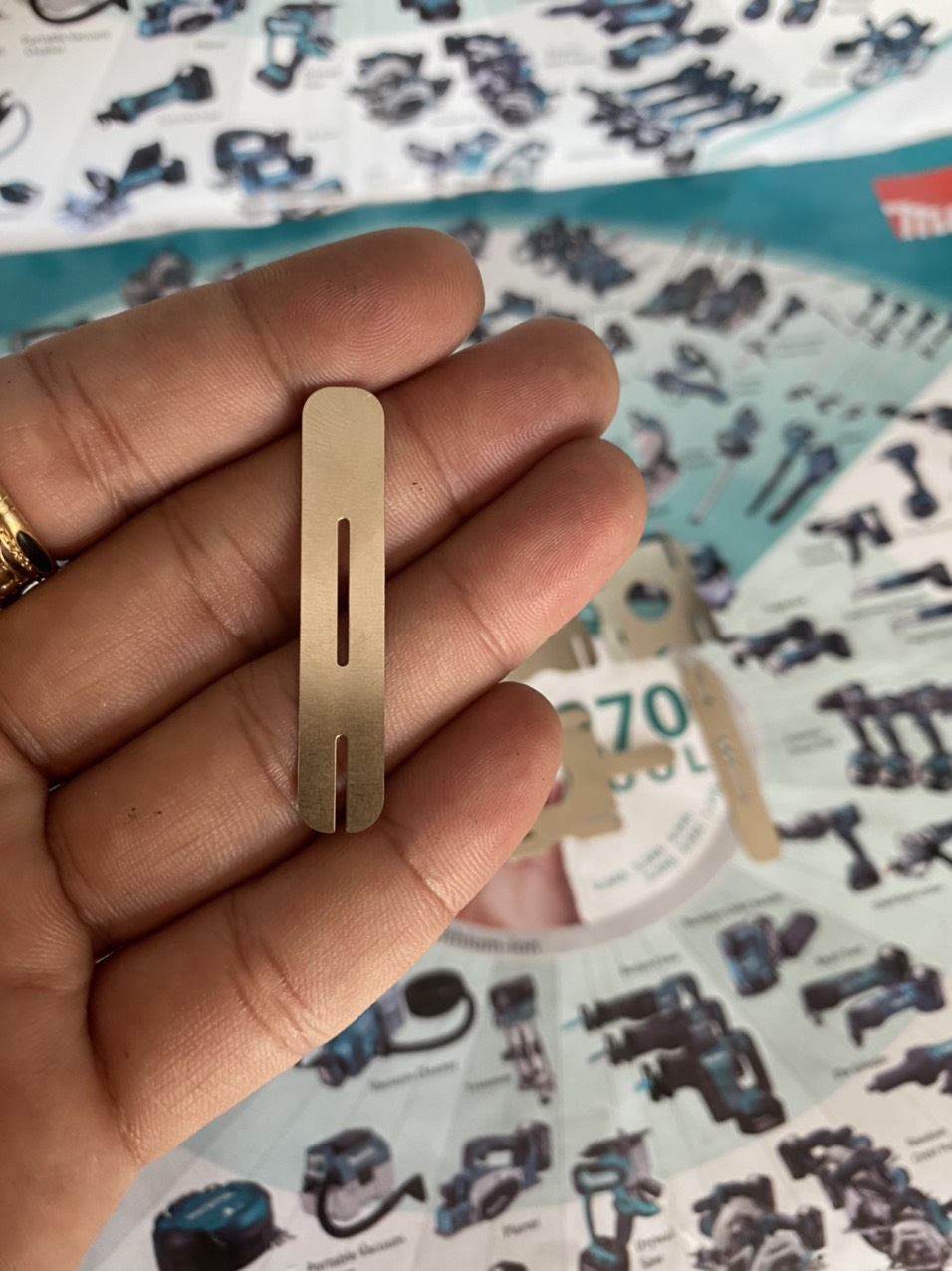 5S-2P Battery Cell Welding Zinc Set, Size 0.15mm.