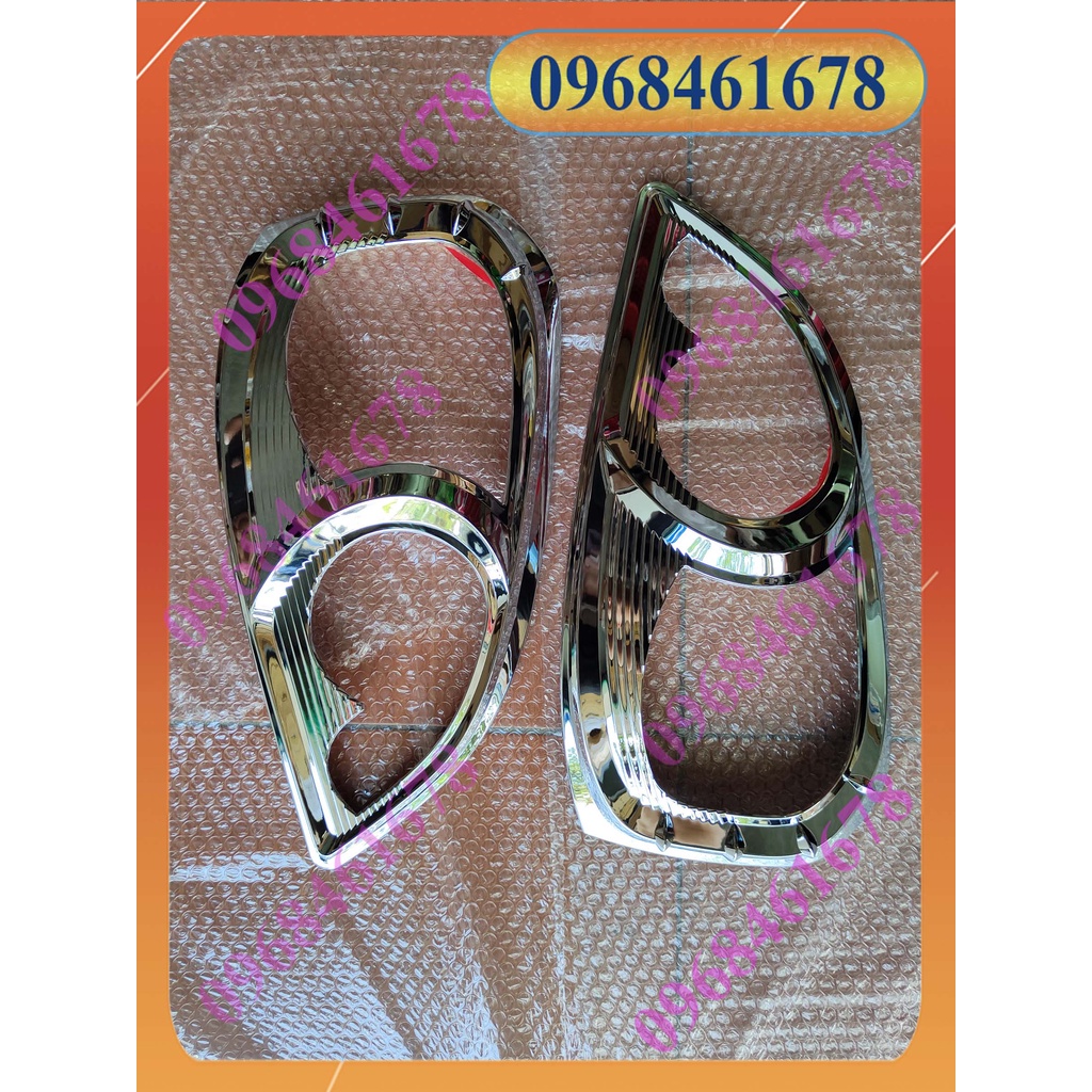 Ốp mạ đèn pha Lacetti 04-09 (Ốp viền) (Giá 1 bộ)