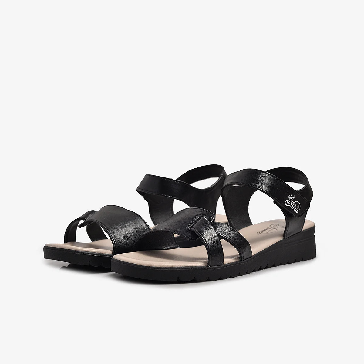 Dép Sandal  Nữ Bitis DTW011388 KEM-DEN