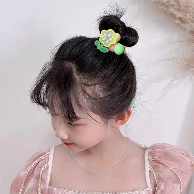Dây cột tóc , chun cột tóc họa tiết đáng yêu