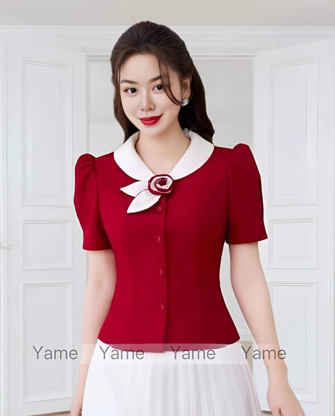 ÁO KIỂU CÔNG SỞ B0066