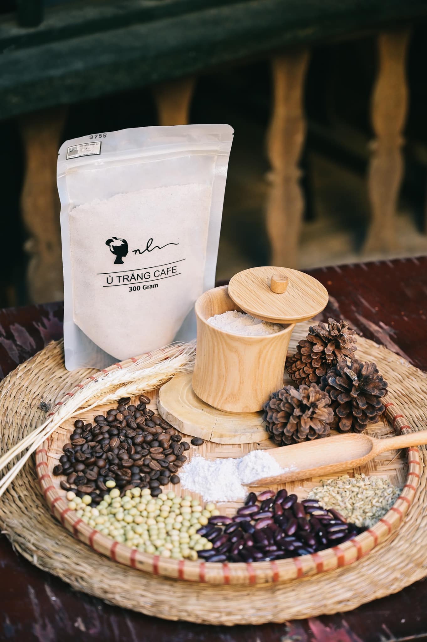 [CHÍNH HÃNG] Ủ Trắng Cafe 300g mẫu mới