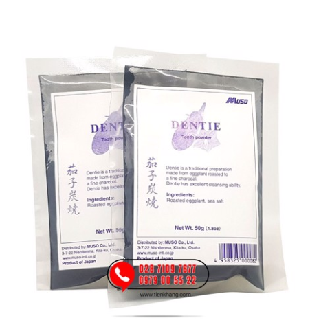 Bột Chà Răng Dentie - Bịch (50gram)