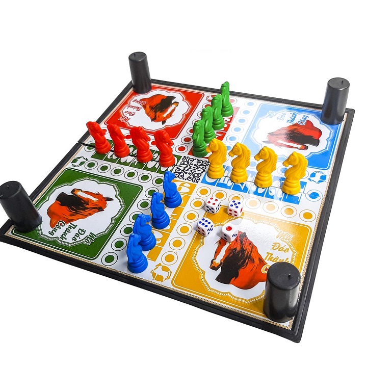 Bộ cờ cá ngựa có nam châm kích thước 28x28 cm