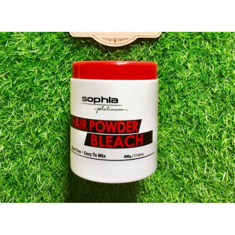 Bột tẩy rửa màu tóc sophia platinum hair powder bleach hàn quốc 500g