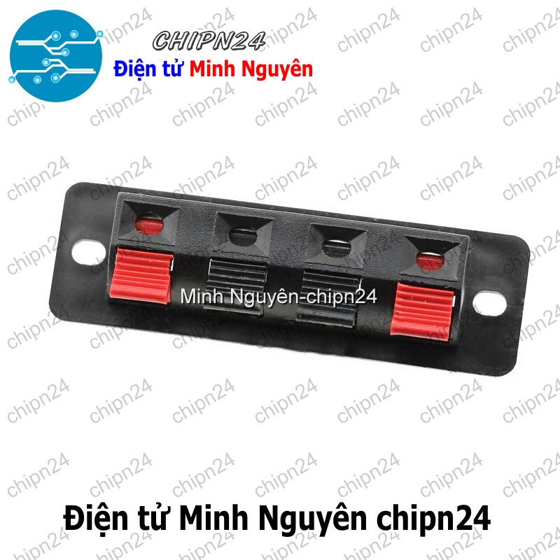 [2 cái] (Q53) Trạm kẹp loa 4 chấu - HH001616
