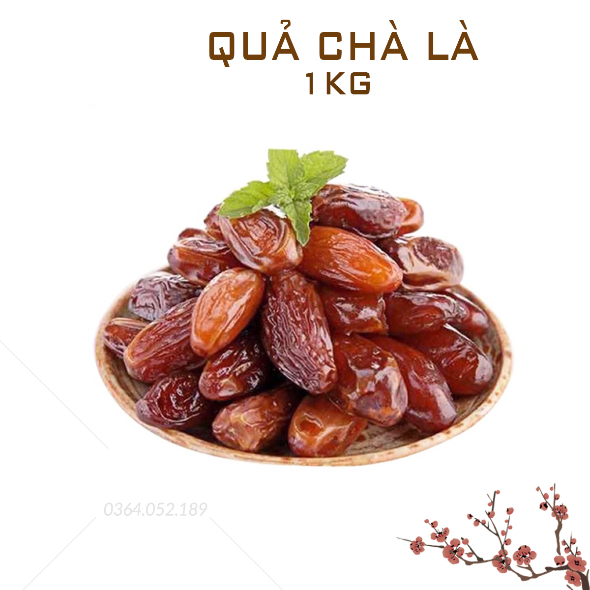 Quả chà là sấy khô 1kg
