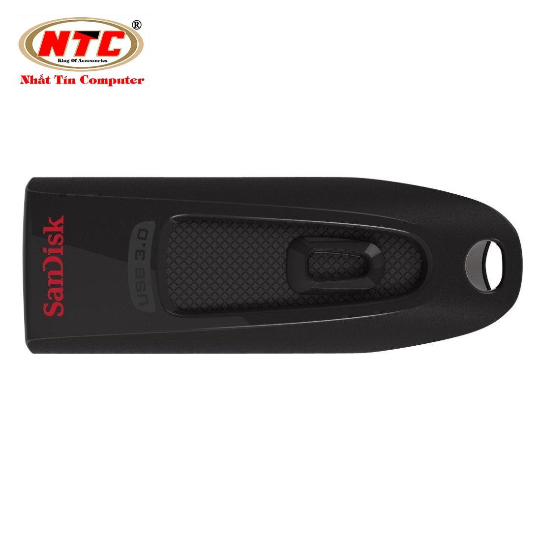 USB 3.0 SanDisk Ultra CZ48 256GB 100MB/s (Đen)