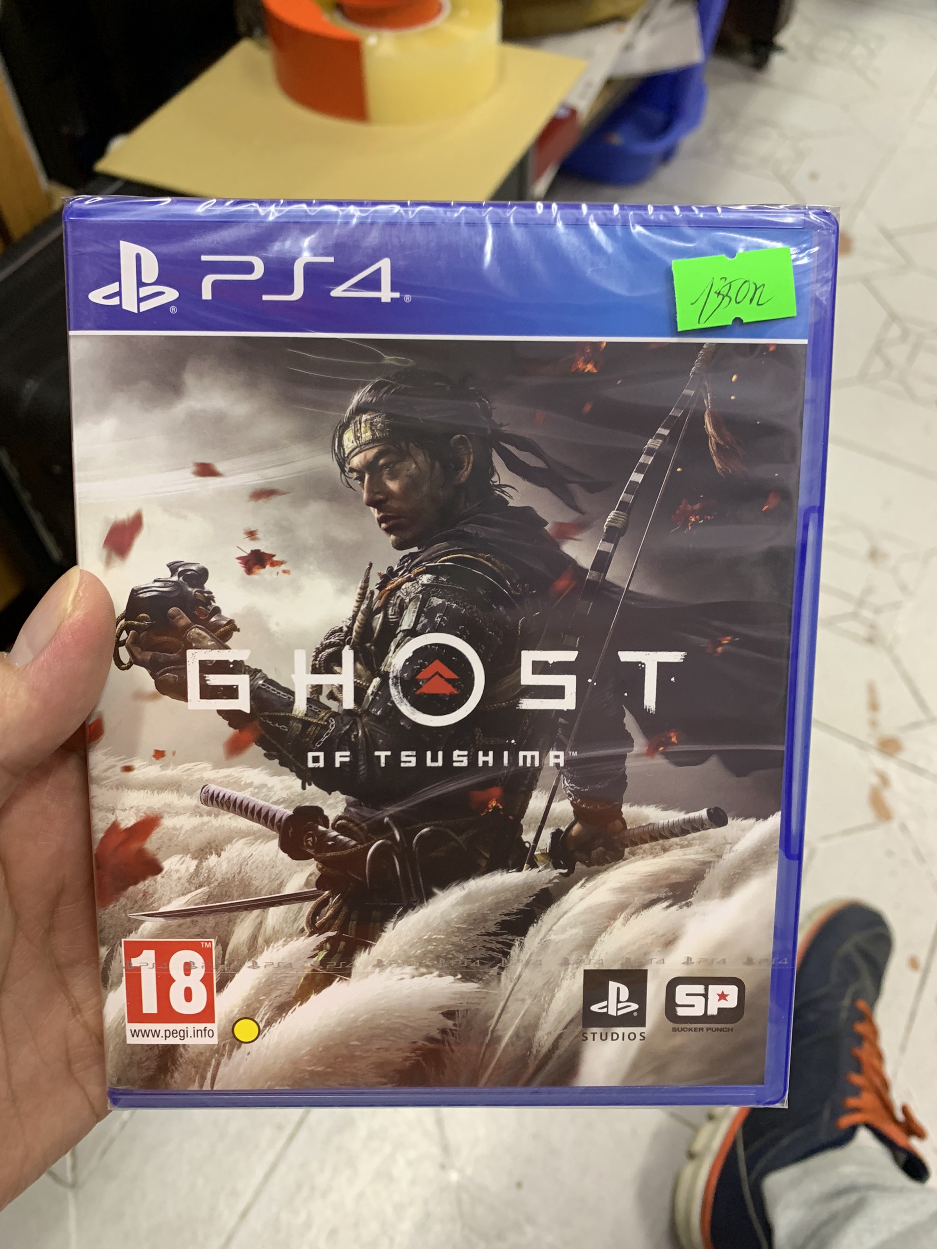 Đĩa Game Ps4 Ghost of Tsushima