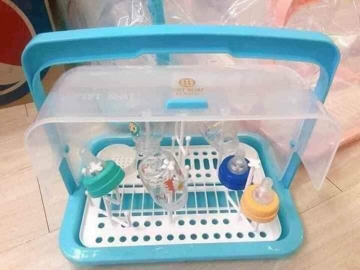 Khay úp bình sữa cho bé