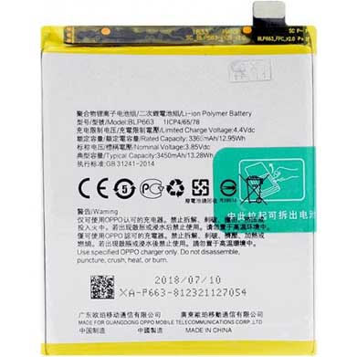 Pin oppo f7 cph1819 blp661