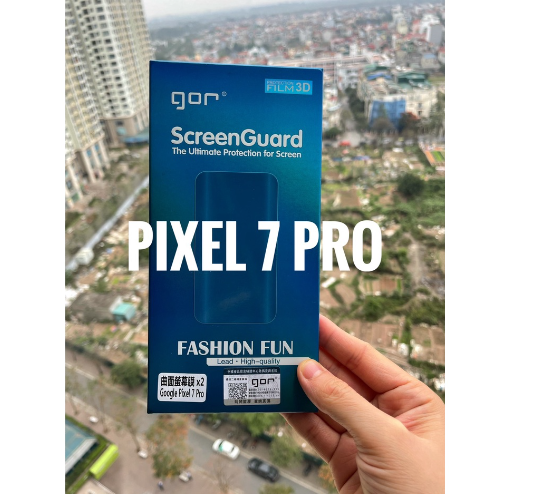 Bộ 2 miếng Dán dẻo cho Google Pixel 7 Pro chính hãng GOR