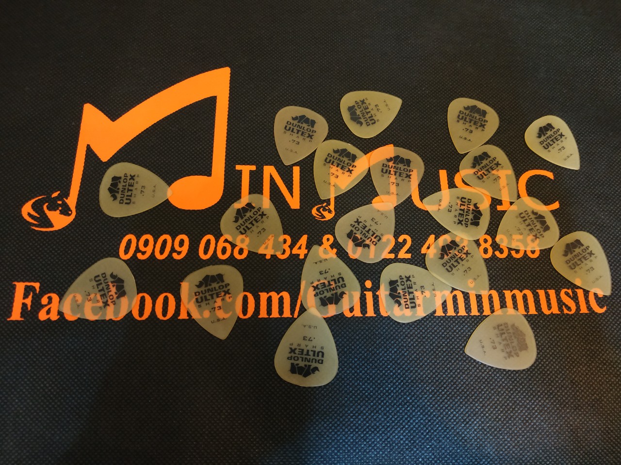 Set 3 Pick gảy Guitar Dunlop Ultex ngẫu nhiên