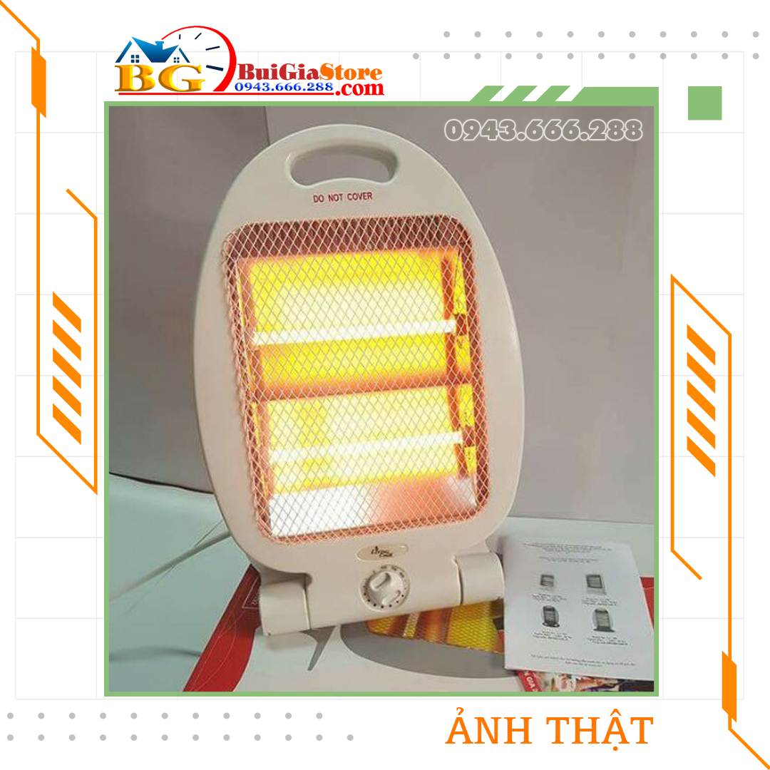 Đèn sưởi halogen 2 bóng Fujika FJ-SC60