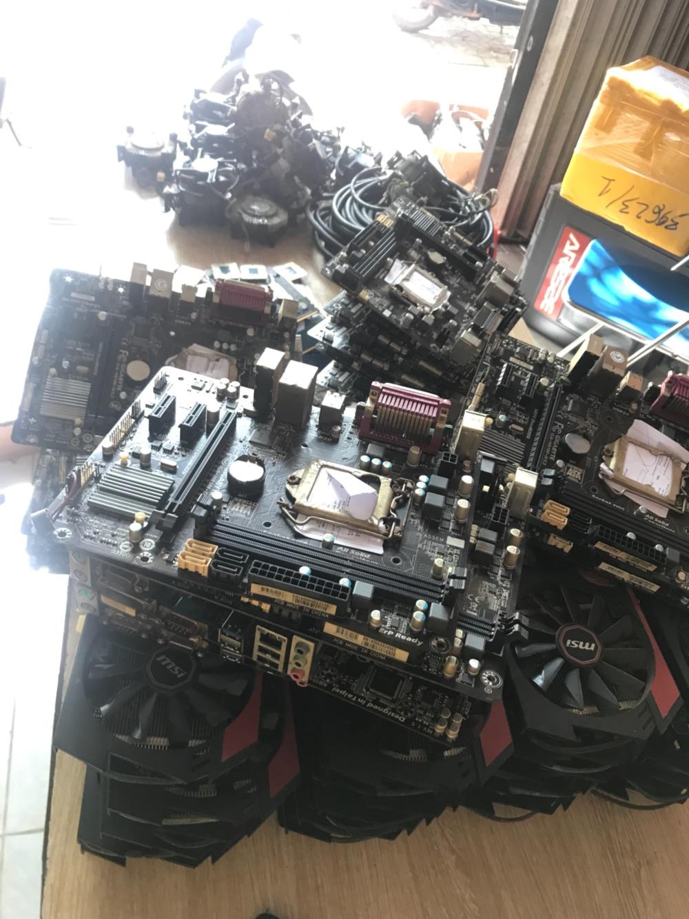 Combo Main H81/Ram 4gb/ Cpu G3220,3250,3260..