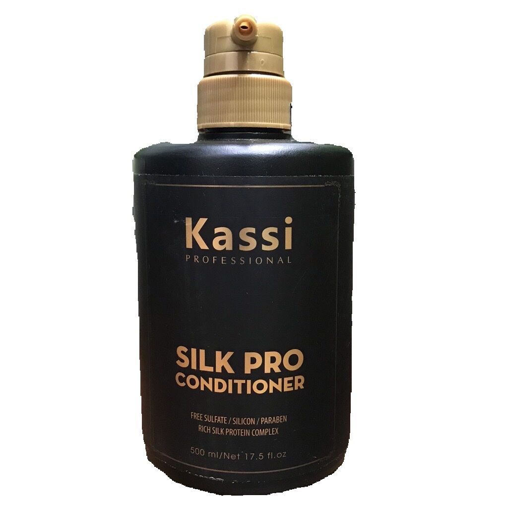 [HCM]Dầu xả phục hồi tóc hư tổn Kassi Silk Pro 500ml