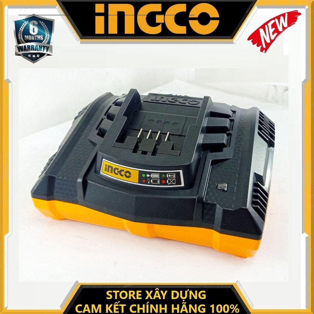 Đế sạc pin nhanh 20v ingco fcli2003- hàng chính hãng