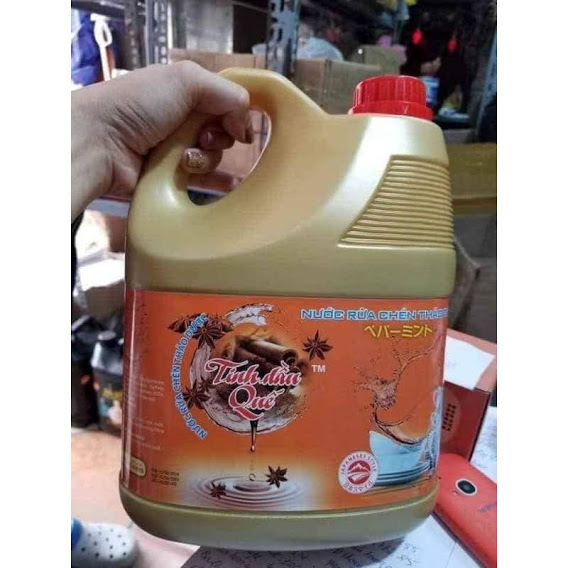 NƯỚC RỬA BÁT, LAU SÀN HƯƠNG QUẾ ĐẬM ĐẶC