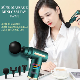 Máy Massage Mini Cầm Tay JS-720. Mát xa 6 cấp độ thumbnail