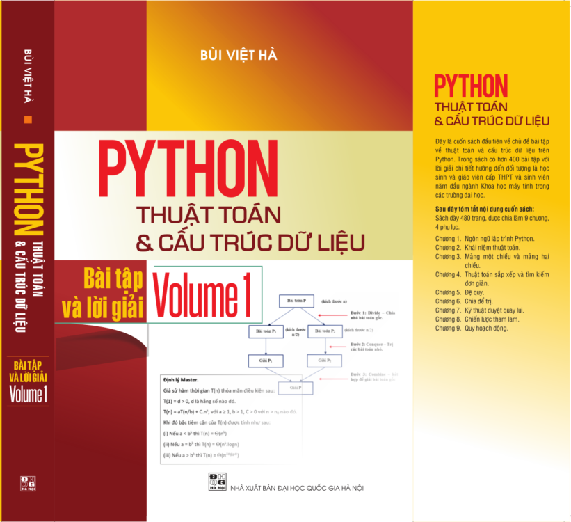 Python: Thuật toán & Cấu trúc dữ liệu. Bài tập và lời giải. Volume 1