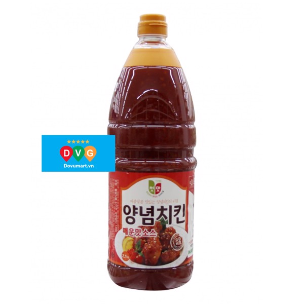 Nước sốt gà vị cay Chungwoo 2.1kg - Nhập Khẩu Hàn Quốc