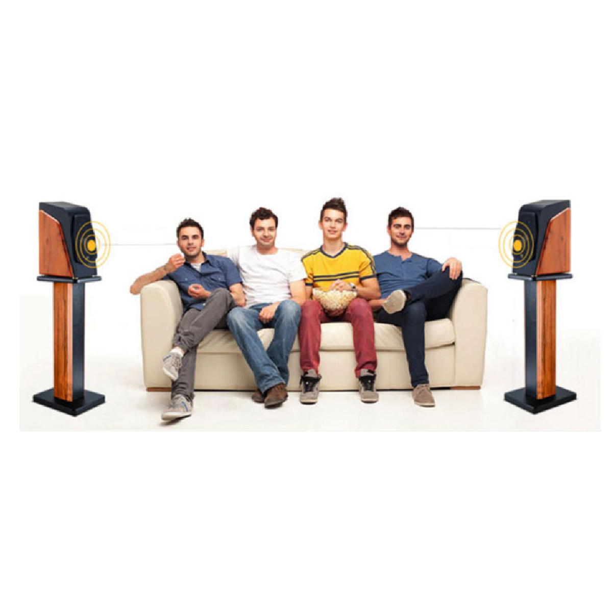 Cặp Chân loa gỗ Bookself cao 30cm và 60cm