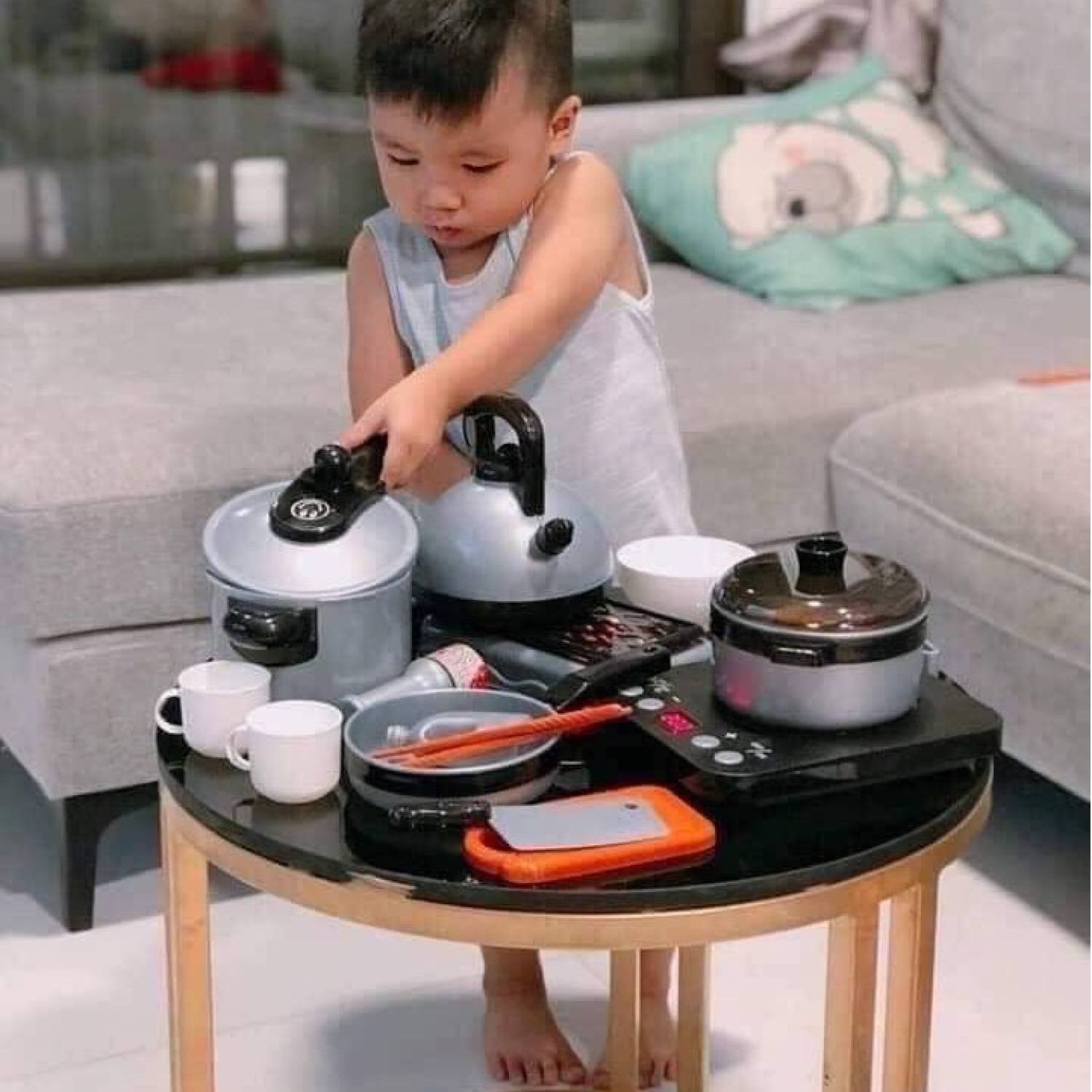 BỘ ĐỒ CHƠI NẤU ĂN 36 MÓN CHO BÉ YÊU