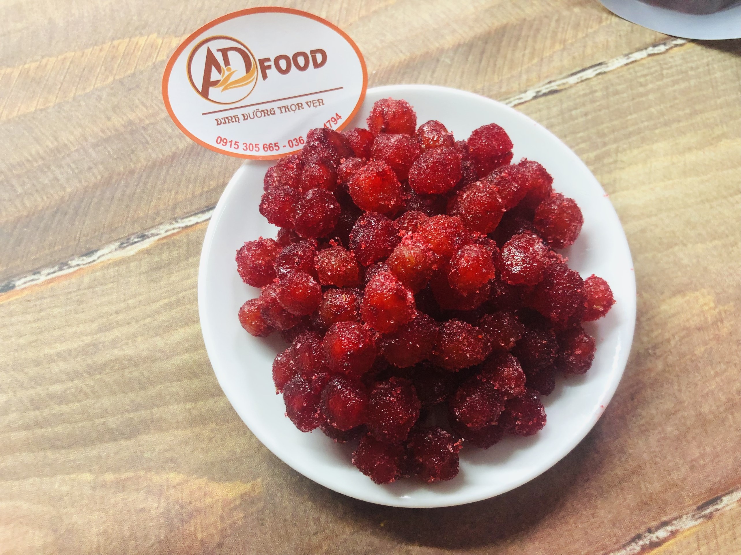 100g mứt chùm ruột chanh muối ngon