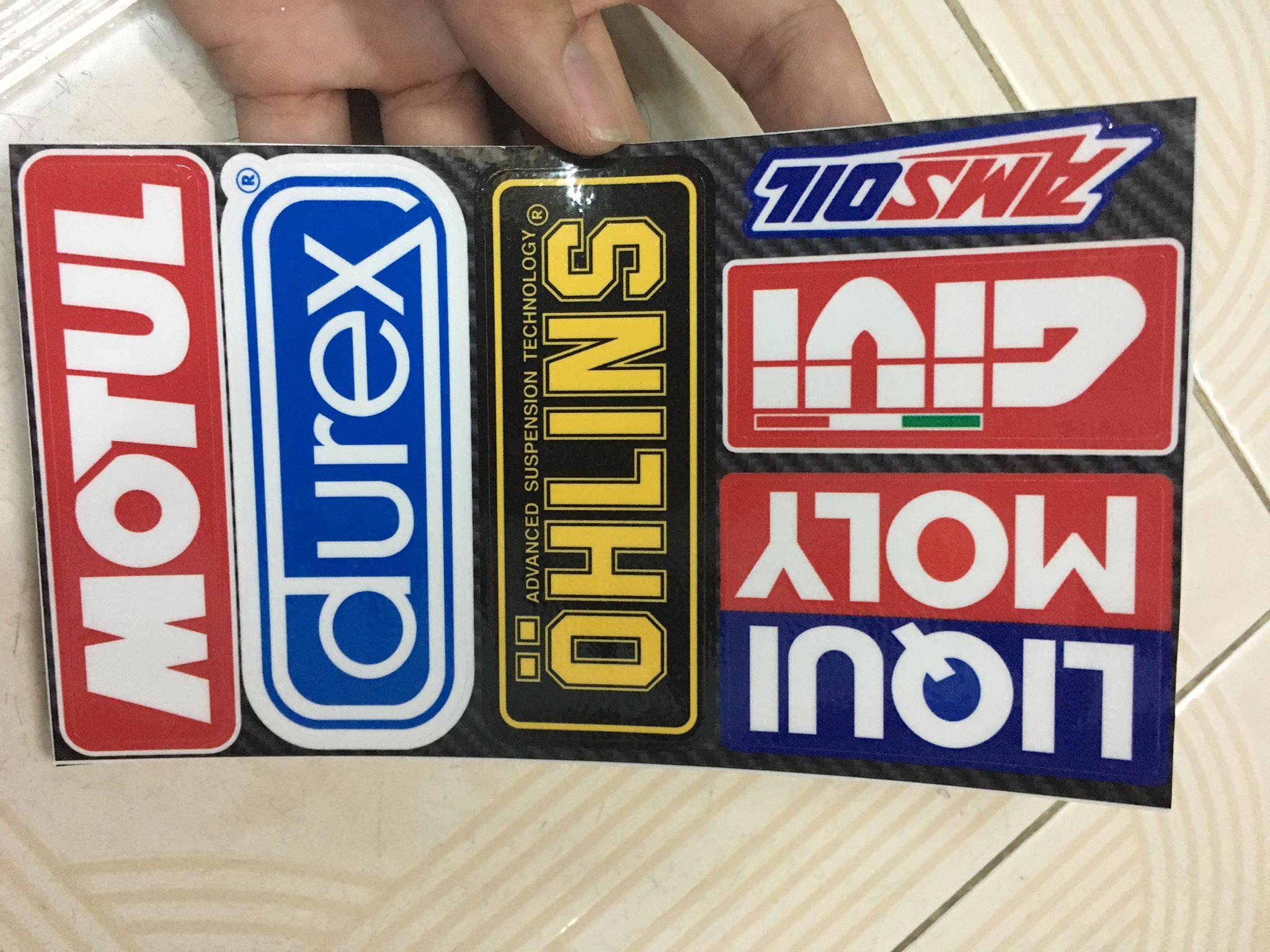 [HCM]Tem logo tấm chữ nhật 10x18cm