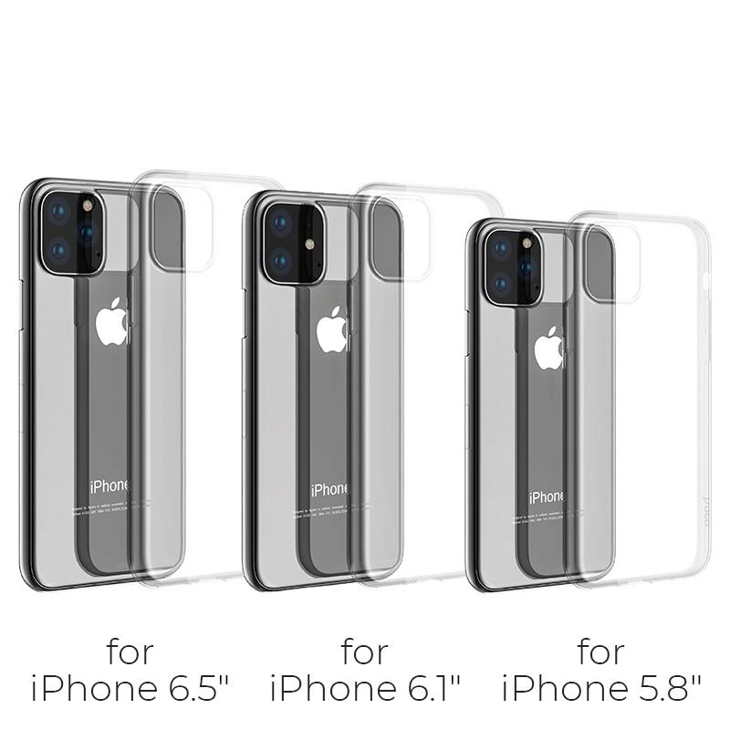 Ốp lưng Silicone trong suốt cho iPhone 11 Pro