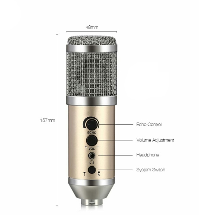 Microphone thu âm Studio MK-F500TL - Chuyên dụng live stream