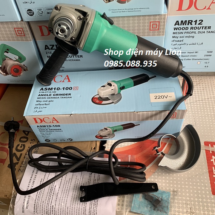 1020W angle grinder ASM10-100 DCA with speed - ASM10-100