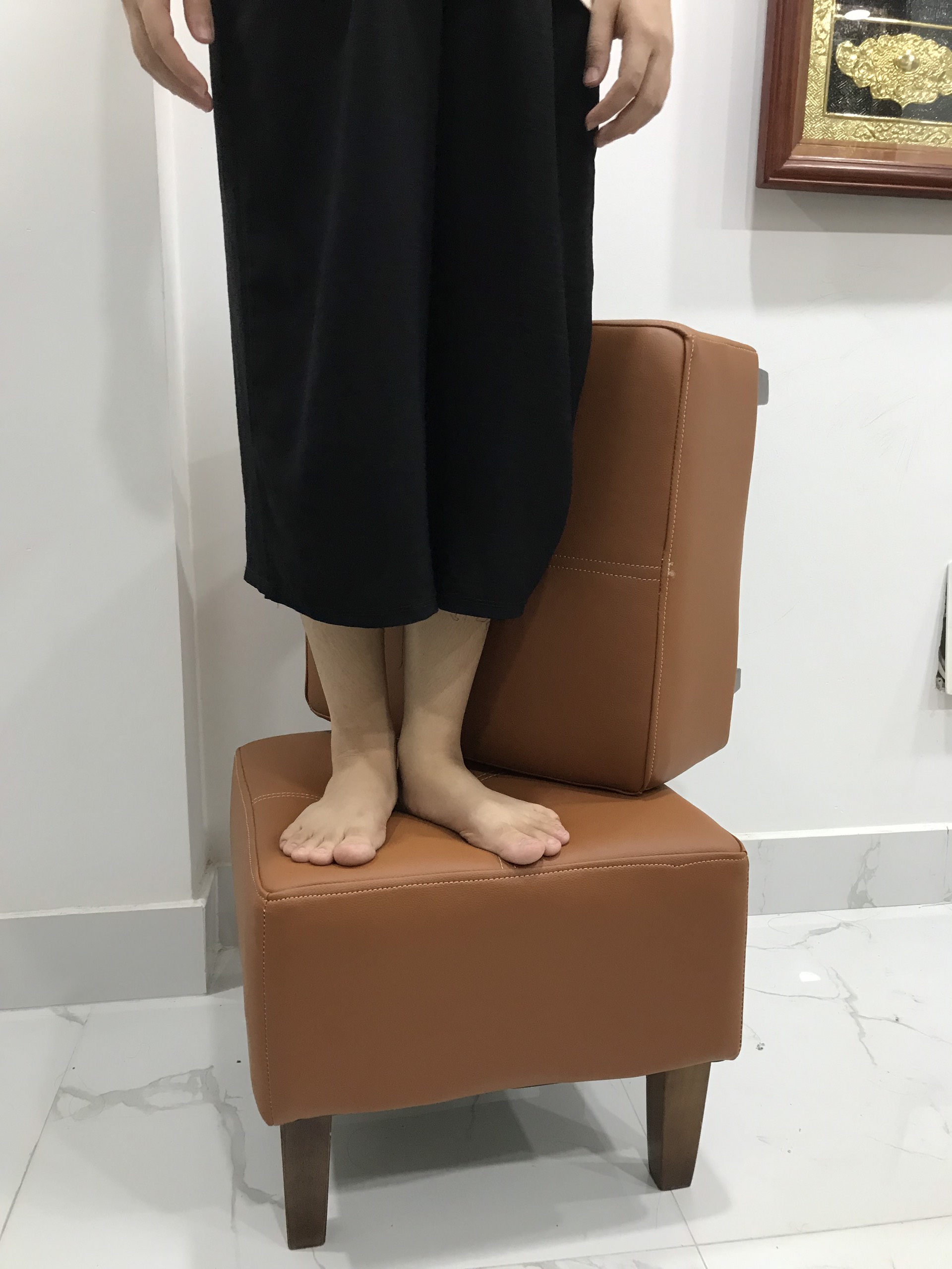 Ghế đôn sofa . Ghế  nhỏ cùng màu sofa.