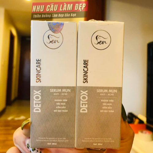 Serum Detox Mụn Sen Anti Acne SkinCare 30ml